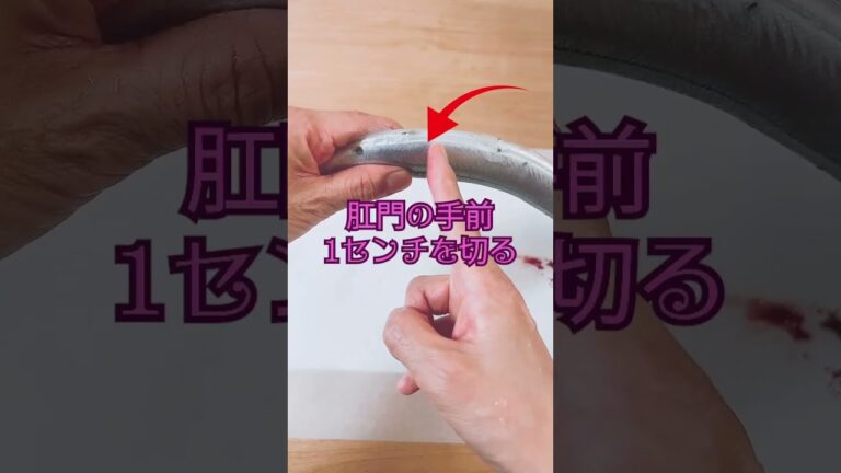 「スルッと簡単！秋刀魚のワタ抜き」 #さんまの下処理 #簡単 #秋刀魚