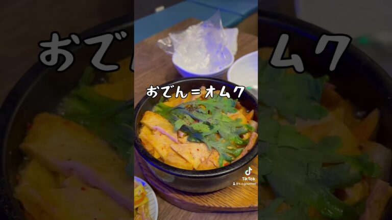 「孤独だわぁ…」オヤジ呑み東京新大久保の〝韓国料理ハンス〟で キムチチヂミ・オムクなど を