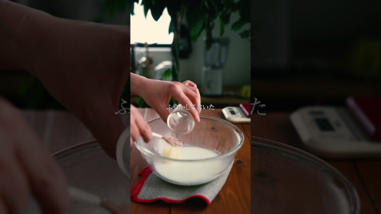 美味しいいちごミルクプリンが出来ましたよ！　#おうちカフェ #お菓子作り