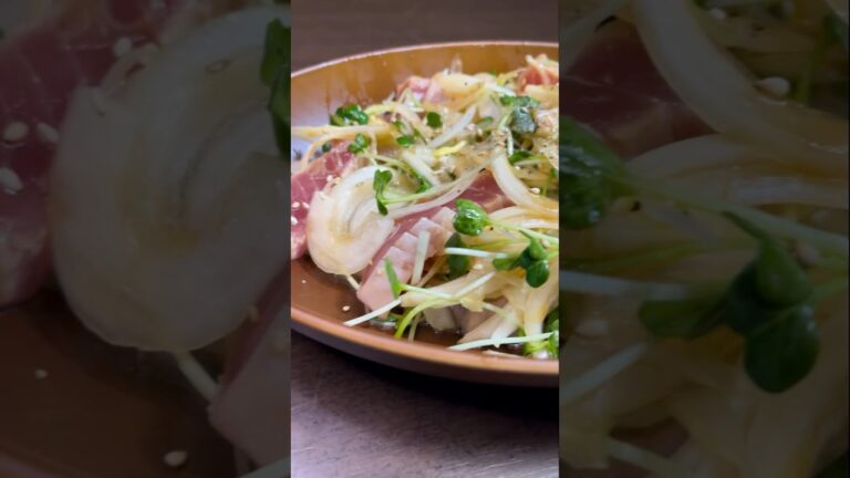 【ダイエット】2kg痩せれたマグロサラダ！？