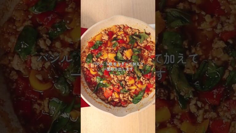 業務スーパーの商品で作る ガパオライス