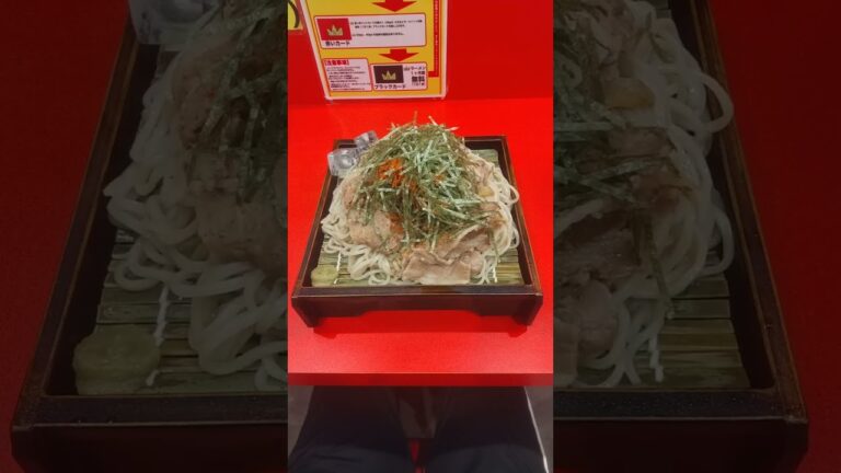 【名古屋限定】冷たい肉そばピリ辛250g