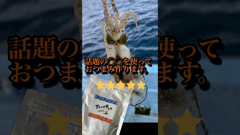 お手軽おつまみ「イカキムチ」#おつまみ #イカレシピ#イカ料理#アオリイカ#EMBERMAZE