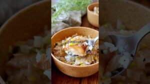 平日仕事終わりに10分で🥺救世主すぎるネギ塩豚バラ丼