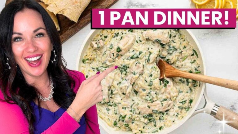 最高のレモンチキンオルゾ（誰でも作れます）