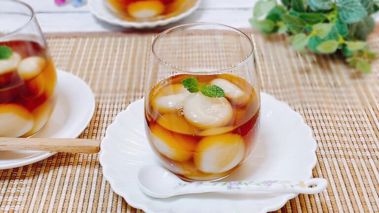 飲むみたらし団子 How to Make rice dumpling in a sweet soy sauce