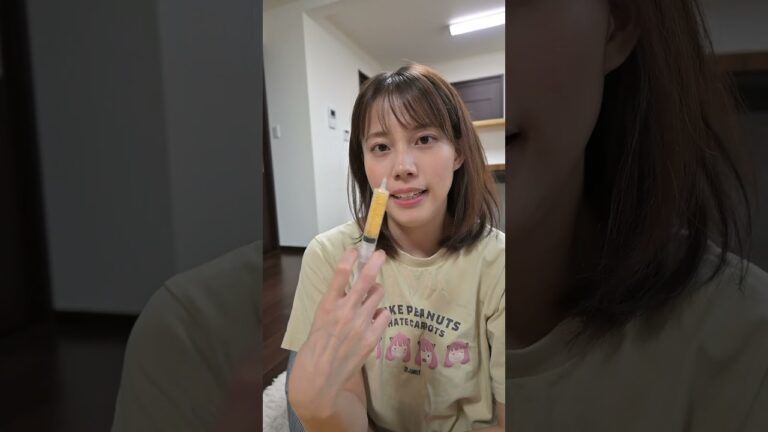 むぎゅむぎゅみかんを作り上げてしまう妻🥹#shorts