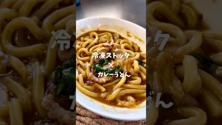冷凍カレーうどん