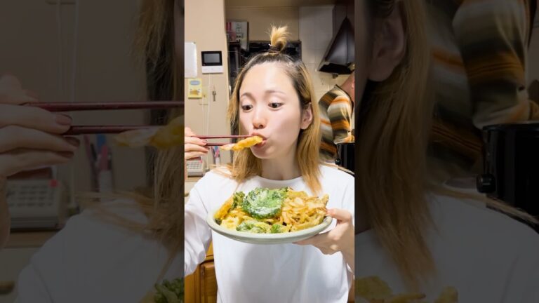 ももごりおばあ👵🏻🍑の天ぷら#おばあちゃん#天ぷら#レシピ