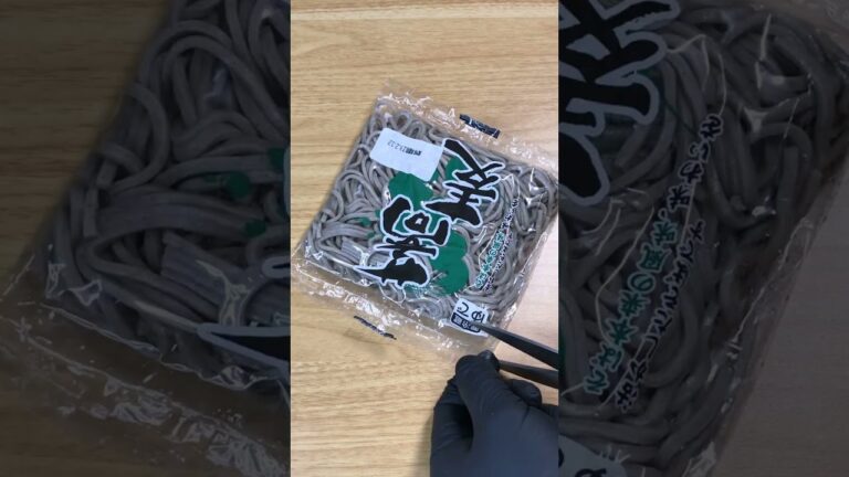 【会社でつくるお弁当】　１杯のかき揚げそば弁当　業務スーパーの蕎麦・野菜かき揚げを使用！【バトルキッチン.104（2023.2.9)】