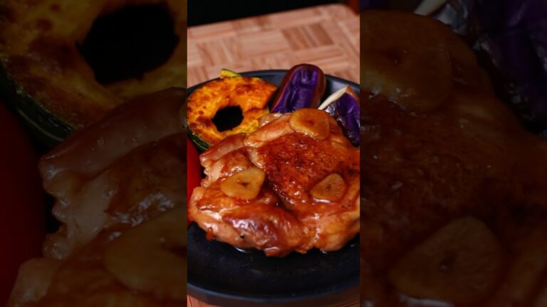 ガーリックチキンステーキ🧄1週間スタミナ生活💪