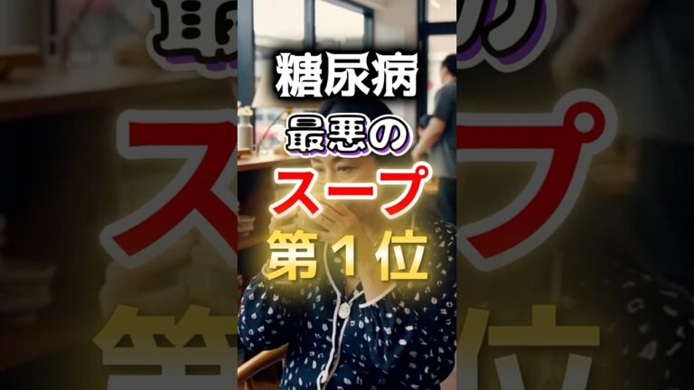 【ヘルシーな◎◎がランクイン⁉】糖尿病になりやすい最悪のスープ第１位　#健康 #雑学 #開運 #知恵 #医学 #名言
