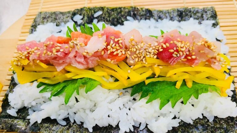 海鮮三色ちらしアレンジレシピ