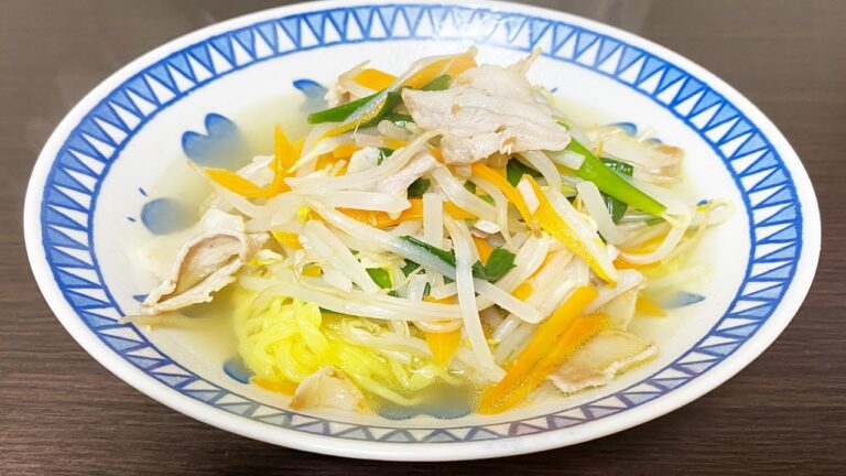 家で作れる最高に旨いタンメンの作り方！ラーメン屋さんに行かなくても本当に美味しい！野菜たっぷり、悪魔的な旨さ【時短料理研究あいこチャンネル】