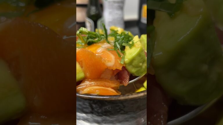 最高に美味しいポキ丼の作り方 #一人暮らし #ポキ丼