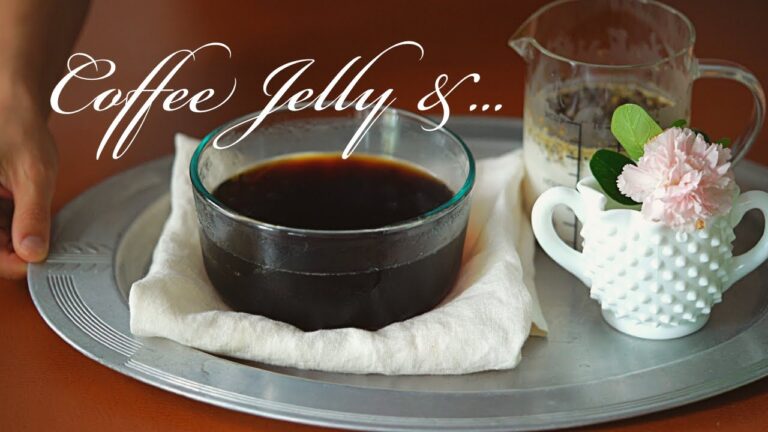 ［暮らしと4つの料理］簡単コーヒーゼリーと、その他ご飯レシピ/ 楽しく生活する方法/ママの、ひとり時間の楽しみ方 /海外生活vlog