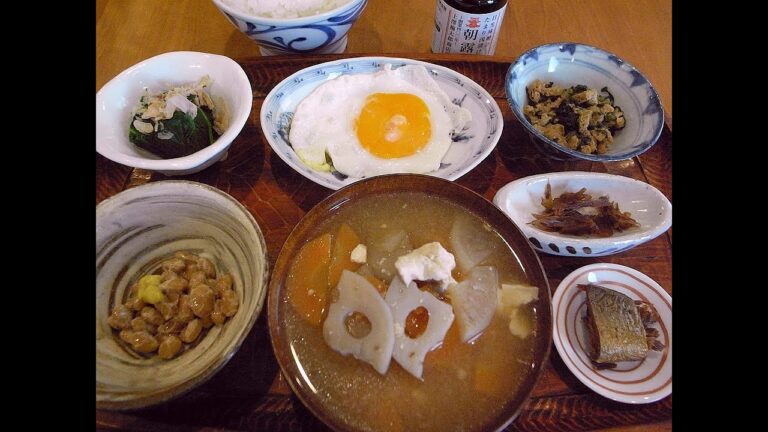 けんちん汁で朝食 #Shorts