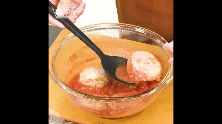 【DAIGOも台所】レンジでトマトハンバーグ｜15分でお店の味♪