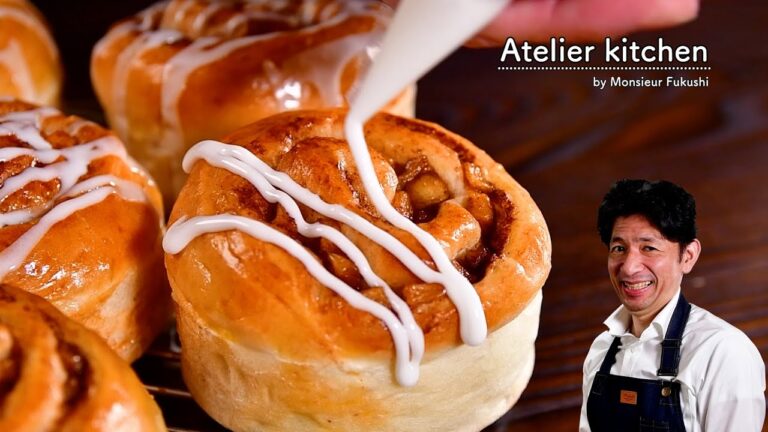 【初心者OK】手ごねで本格的！アップルシナモンロールの作り方