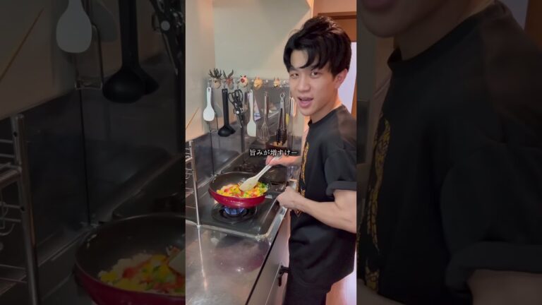 ガパオライス作れてやっと半人前#夜ご飯 #料理 #ガパオライス #自炊 #ご飯 #美味しい