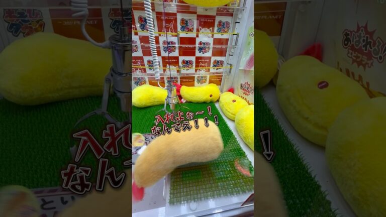 【🍤】大暴れ‼️大奮闘の🍤 #ゲーセン #ゲームセンター #あそびタウン #クレーンゲーム #shorts #サープラ #ufoキャッチャー