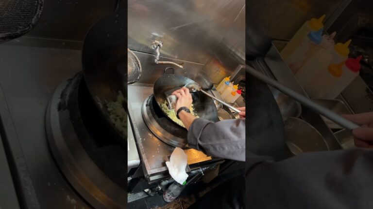 賄い蟹レタスチャーハン #shortvideo #cooking #food