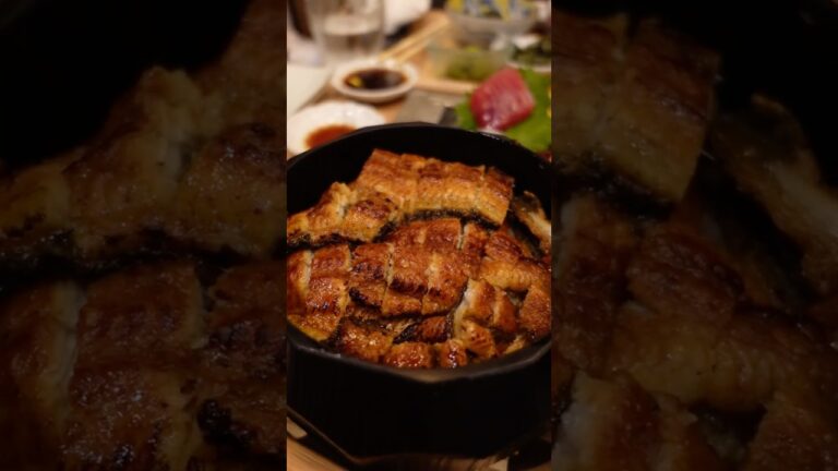 GSIX 魚とごはん 黒座椿亭 銀座 うなぎ Sean & Pan's Channel #Shorts #東京グルメ #銀座うなぎ #土用の丑の日 #うなぎ #ひつまぶし