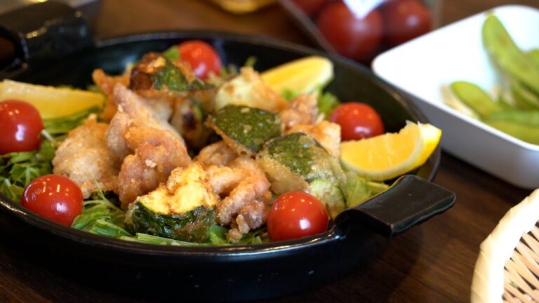 【UNILLOY】意外な食感がやみつきに！鶏肉とズッキーニの竜田揚げ～野菜ソムリエ上級Pro.清野朱美先生のお料理教室