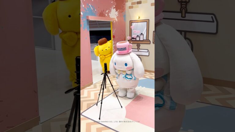 見られちゃった☆ #サンリオ #シナモロール #shorts #犬のいる生活