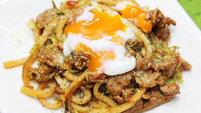 【ナポリタン風】焼うどんの作り方 - How to make "Yaki Udon"