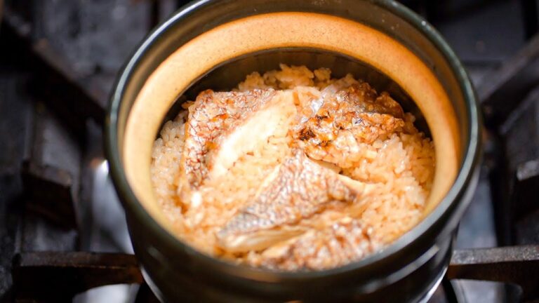 土鍋で作る鯛めしと鯛茶漬け｜失敗しない基本