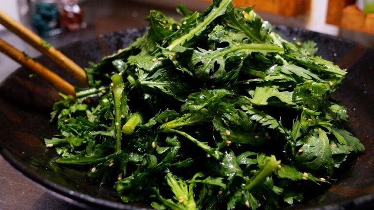 これはナメてました…春菊サラダがどの食べ方よりも美味しい理由