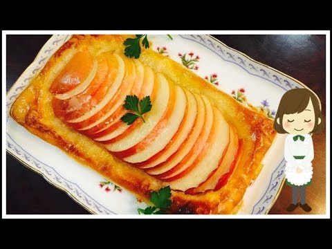 【簡単すぎてビックリ】オープンアップルパイ☆