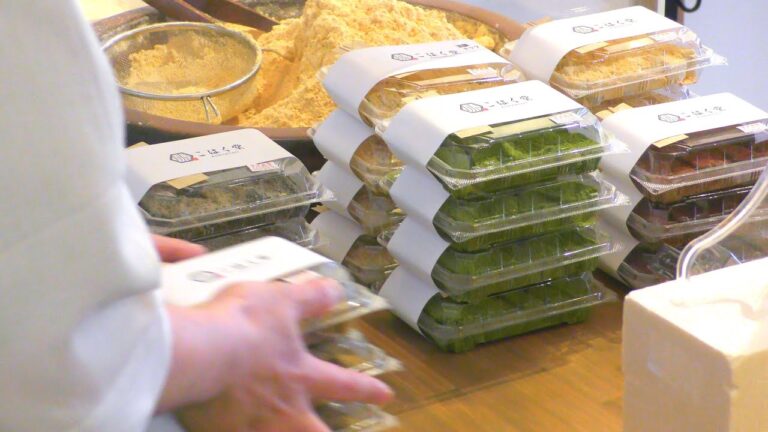 もちもち食感がクセになる！色々な味が楽しめるわらびもち専門店に密着！札幌市「わらびもち こはく堂」