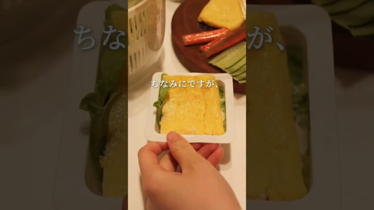 サプライズ失敗したｹﾄﾞ（笑） おにぎらずは 豆腐パック（3個パックで売ってるやつ）に 詰めました！めちゃくちゃ綺麗にできます 可愛いし食べやすいし お花見にも....