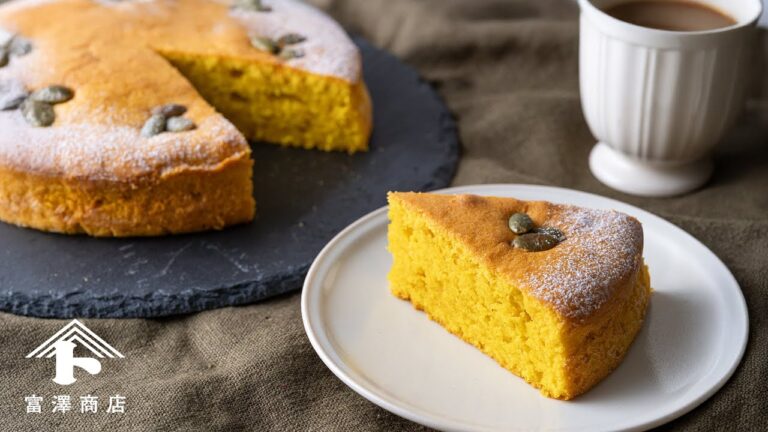 ふんわりリッチ♪かぼちゃケーキ / お菓子のレシピ