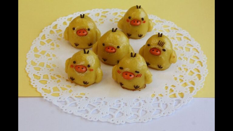How to make　Kiiroitori sweet potato　キイロイトリさんスィートポテトレシピ