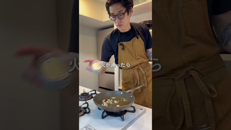 毎日22時帰宅サラリーマンの水菜のペペロンチーノ#簡単料理 #簡単レシピ