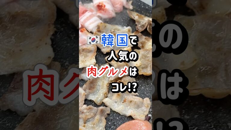 韓国グルメ｜薄切りサムギョプサル！野菜食べ放題スタイルが最高 韓国焼肉