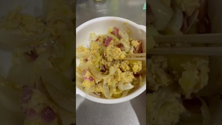 ベーコン明太ポテトサラダ