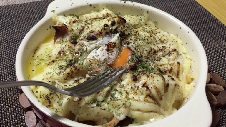 【真夜中の料理】パングラタンのレシピ　～夜食というか飯テロというか～
