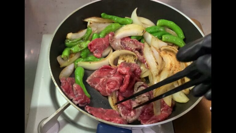 怠け者が作るご飯のお供「牛肉とししとうの山椒炒め」