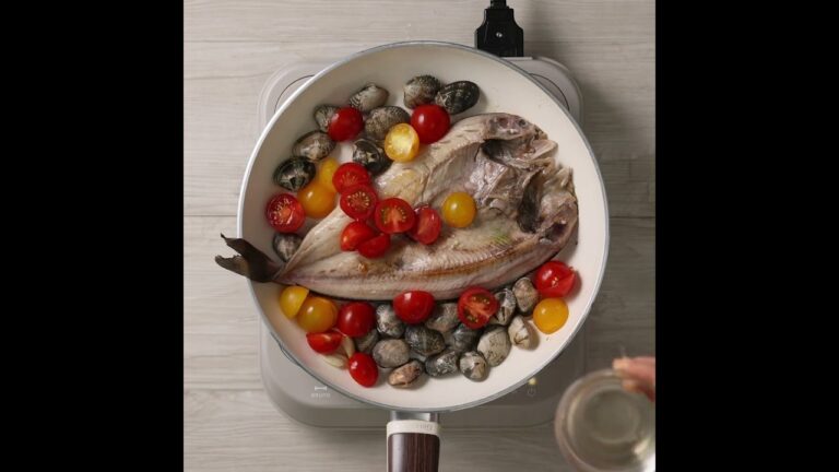 真ほっけの開き干しアクアパッツァ風