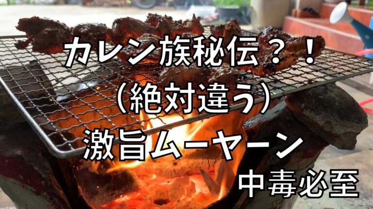 【タイ🇹🇭チェンマイ】激旨ムーヤーンの作り方