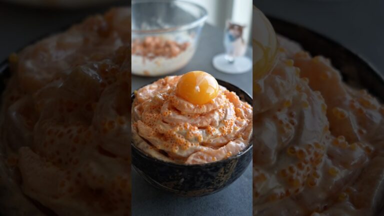 SNSで話題のサーモンサラダ作った結果🐟ww #shorts