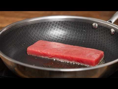 スーパーのマグロを焼いてみてください。高級店の料理に化けます。生臭さゼロ、冷凍とは思えないおいしさ！