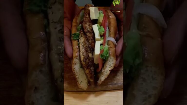 鶏胸肉ぱとチチサンドはレベチの美味しさ#shorts