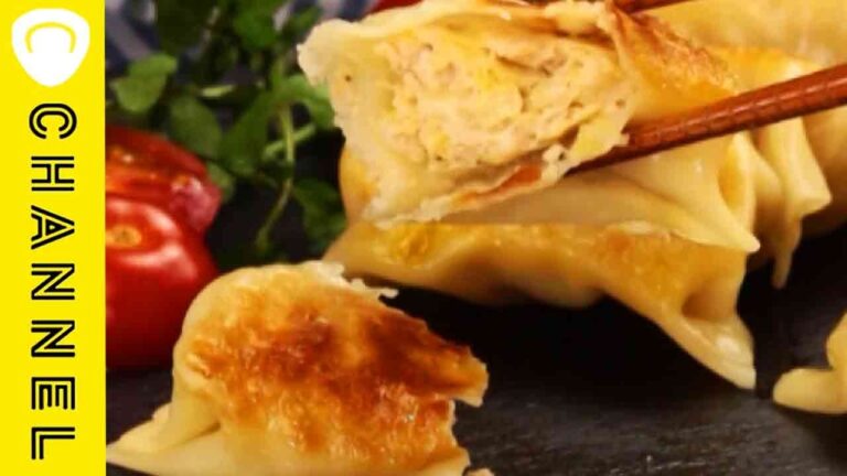 さわやかレモン餃子の作り方♪ How to make refreshing lemon dumplings ♪