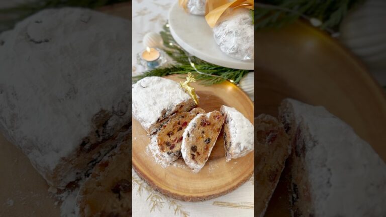 ボウルで作れる✨簡単シュトーレン🎄  #christmas #merrychristmas #シュトーレン　#シュトレン