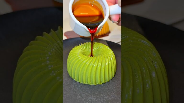 めちゃバズってる抹茶プリン🍮🍵